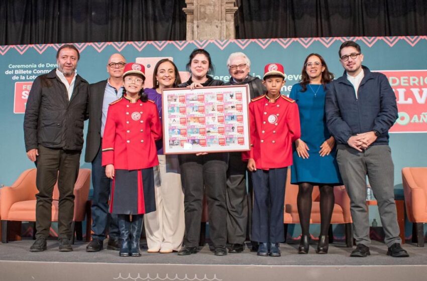  Con billete de lotería, conmemoran centenario del natalicio de Federico Silva