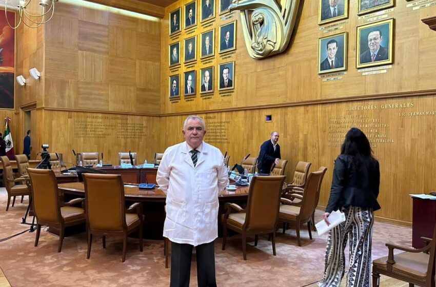  Daniel Acosta rinde protesta como coordinador de IMSS bienestar de SLP