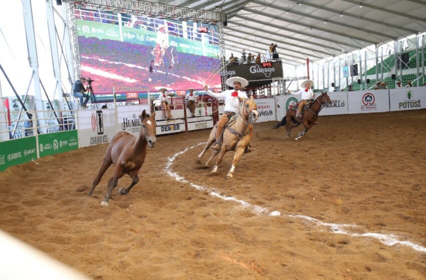  Participantes del nacional charro, destacan excelente organización