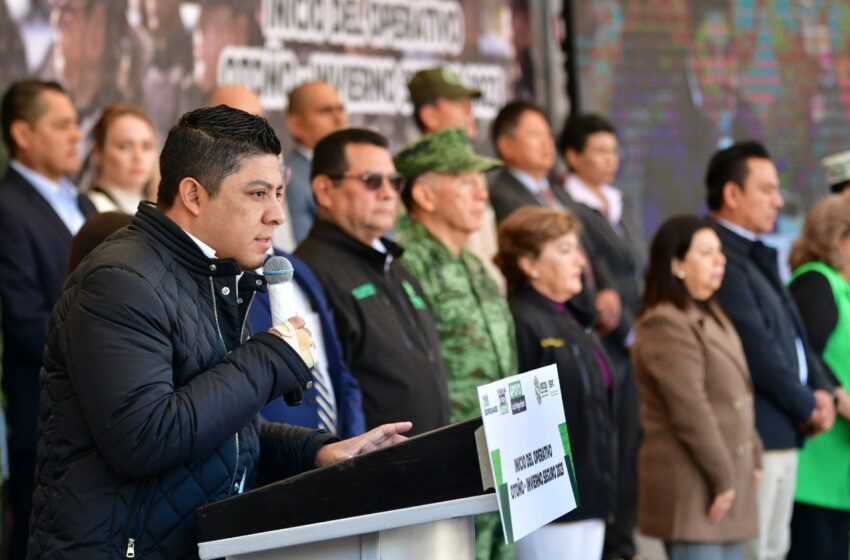  Ricardo Gallardo arranca operativo de seguridad por fin de año