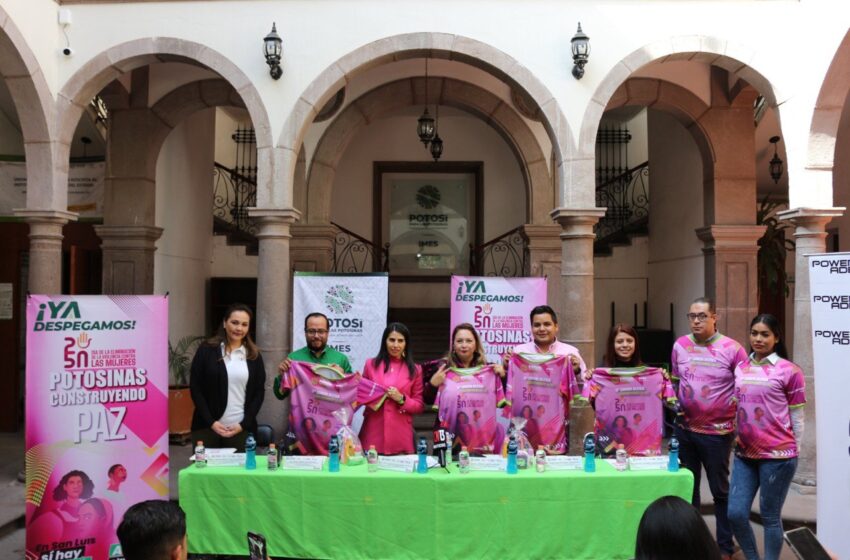  IMES presenta carrera con causa “Potosinas Construyendo Paz 2023”