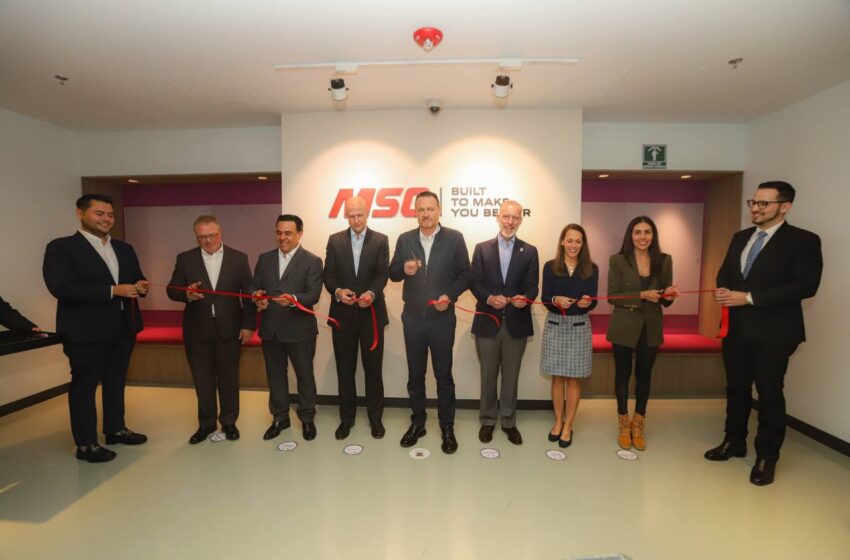  Acude Luis Nava a la inauguración de MSC Servicios Compartidos en Querétaro