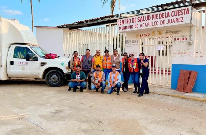  Equipo médico potosino regresa tras brindar apoyo en Guerrero