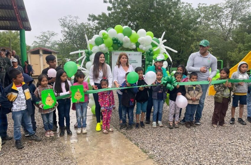  Gobierno inaugura áreas recreativas en la Huasteca