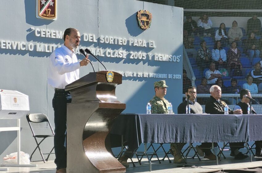  Realizan Sorteo del Servicio Militar para Clase 2005 y Remisos