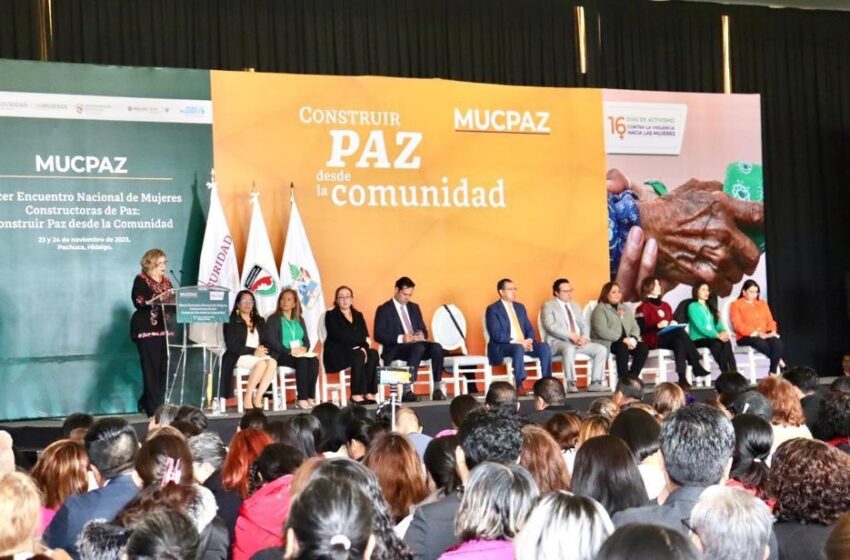  SLP participa en Encuentro Nacional de Mujeres Constructoras de Paz