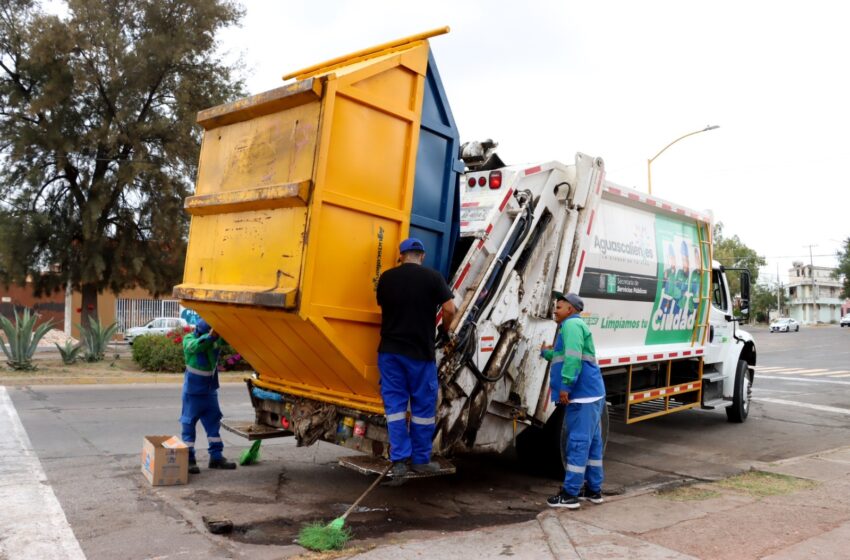  Implementa municipio rutas de apoyo para la recolección de basura por festividades decembrinas