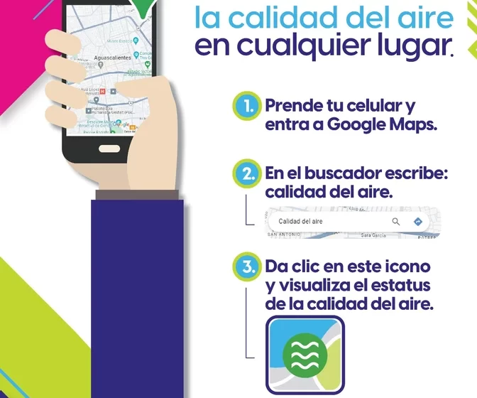  Ahora ciudadanos podrán consultar calidad del aire en Google Maps