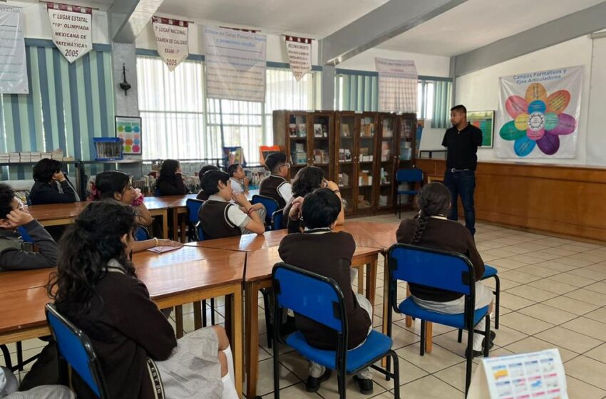  Imparte municipio pláticas de sensibilización para jóvenes sobre prevención de adicciones