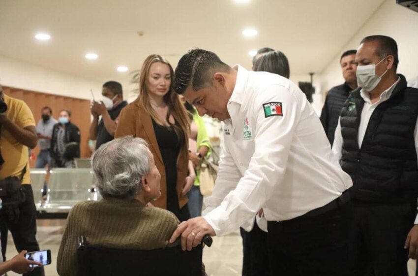  Ricardo Gallardo proyecta nuevo Hospital en la región centro