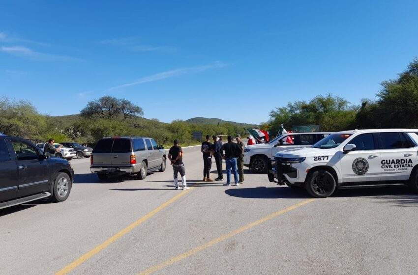  Primer Caravana del Migrante Potosino 2023 arriba a Rioverde