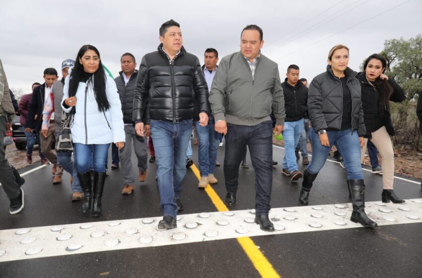  Nuevos caminos en Villa de Reyes, necesarios para la conectividad: alcalde