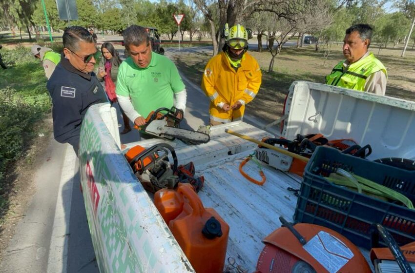  Gobierno Estatal atendió reportes por fuertes vientos