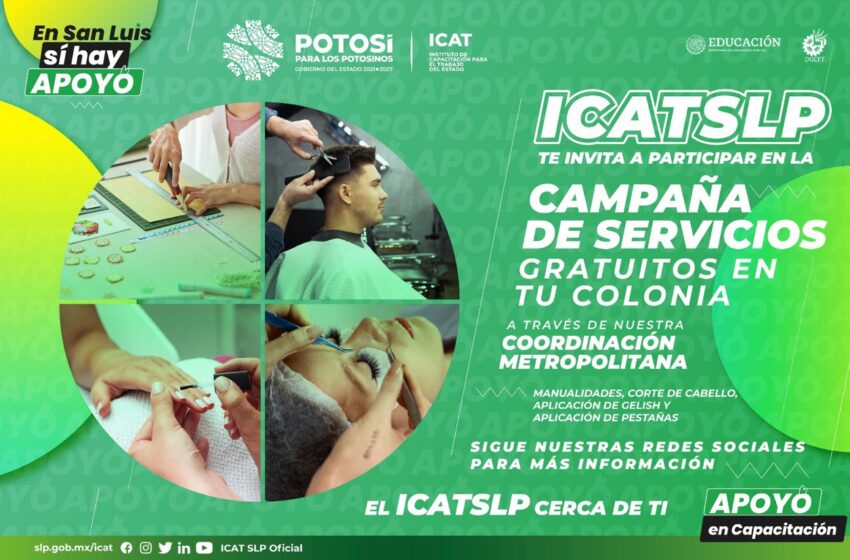  Campaña de servicios gratuitos llegará a colonias de la capital