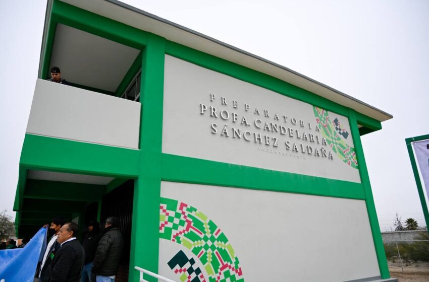  Matehuala Estrena Preparatoria “Candelaria Sánchez”: Un Compromiso con la Educación de Futuras Generaciones