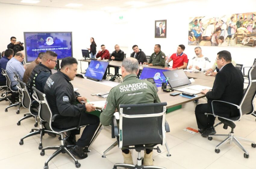  Implementación del Operativo “Estadio Seguro” para el Partido Atlético San Luis vs Tigres