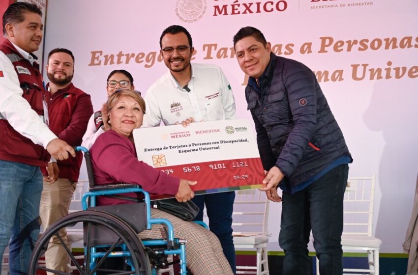  Gobierno de San Luis Potosí Lanza Programa de Pensión para Personas con Discapacidad