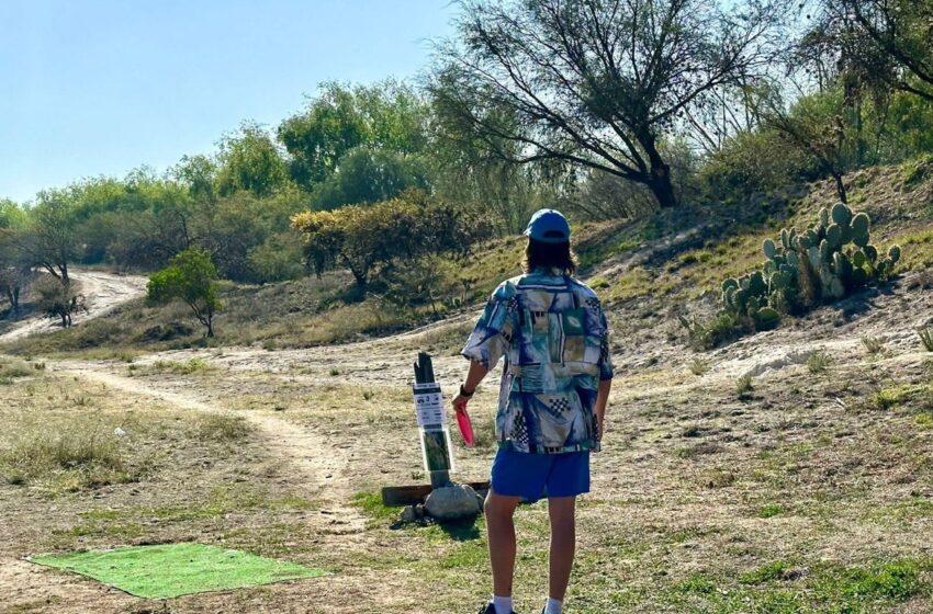  Un éxito primer torneo Mx de disc golf clasificación a en el Tangamanga I