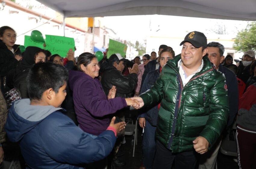  Ricardo Gallardo transforma a venado con nuevas calles