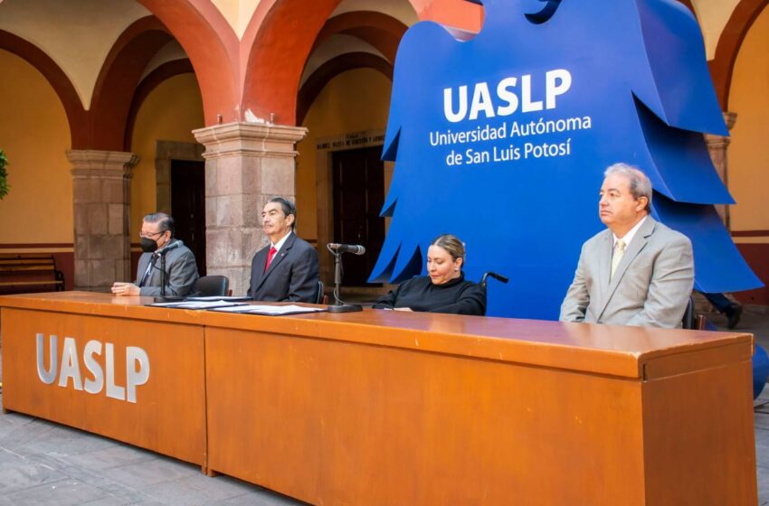  UASLP y CEDH Firman Convenio para Promover el Derecho Humano a un Ambiente Sano