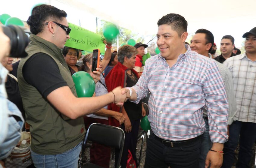  Ricardo Gallardo Inicia Emblemática Entrada Monumental en Tierranueva y Mejora la Infraestructura Local