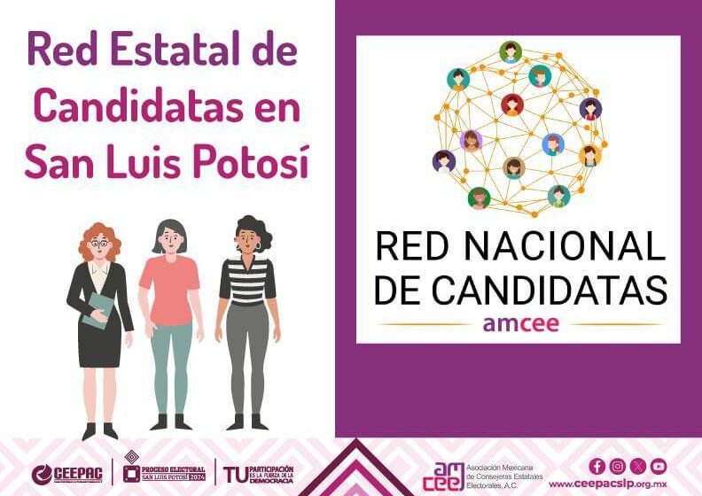  San Luis Potosí contará con red de Mujeres Candidatas: CEEPAC