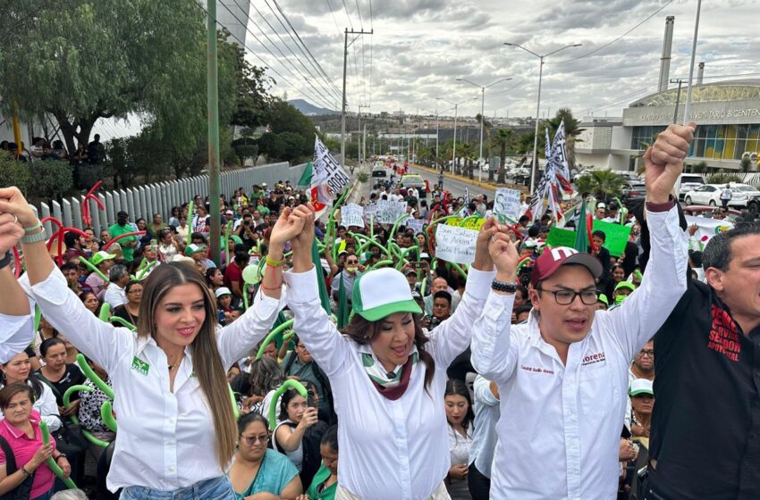  Ruth González Proclama Victoria en San Luis y Soledad con el Apoyo del PVEM