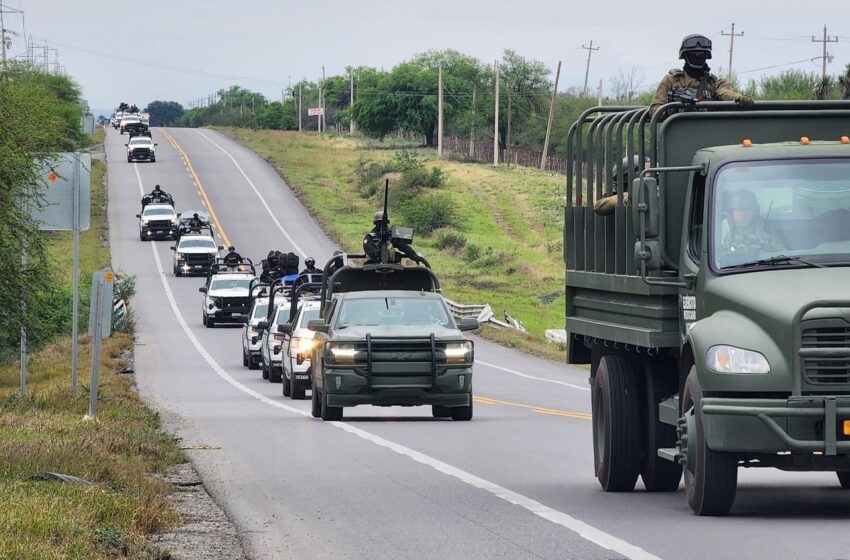  Refuerzo de seguridad en Cárdenas, San Luis Potosí, con apoyo militar federal