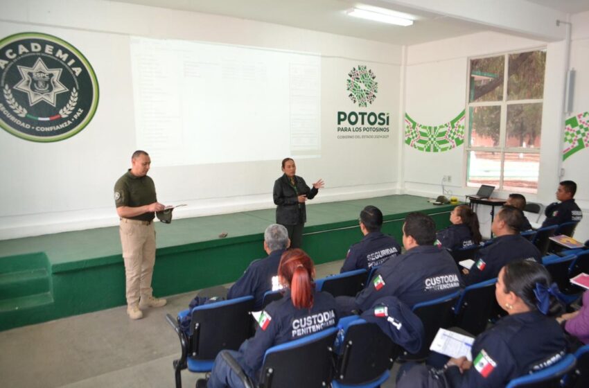  Capacitación en Derechos Humanos a Elementos de la Guardia Civil Estatal en San Luis Potosí