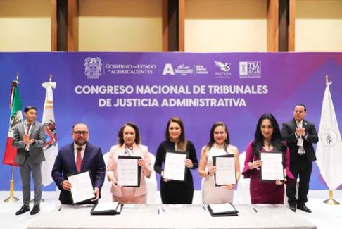  Tere Jiménez Inaugura Congreso Nacional de Tribunales de Justicia Administrativa en Aguascalientes