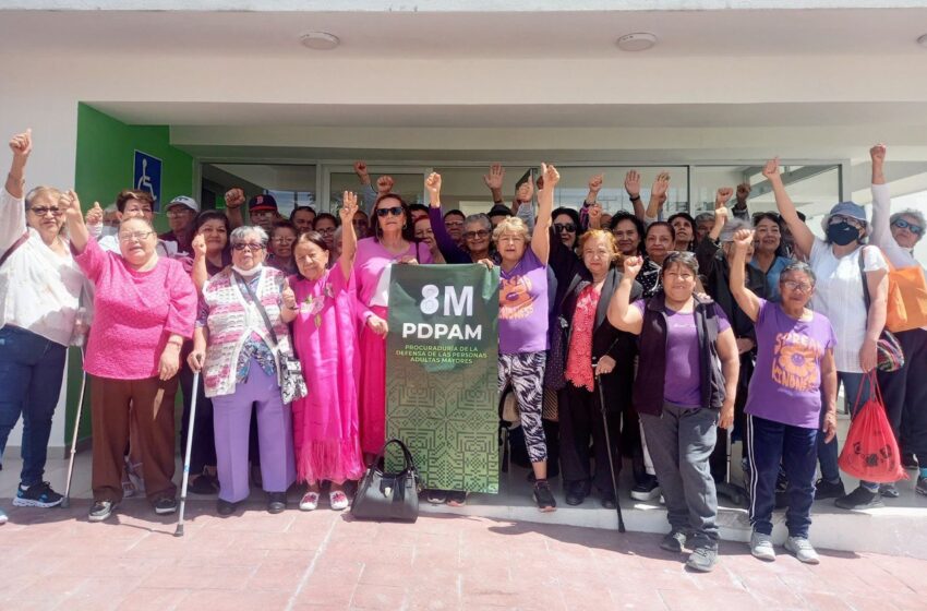  Mujeres Adultas Mayores Celebran el Mes de la Mujer con Talleres de Sensibilización en San Luis Potosí