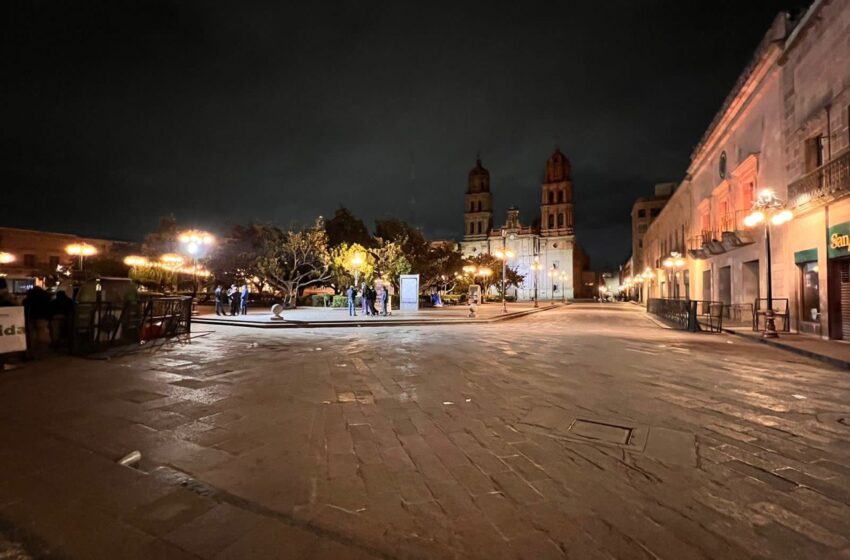  Se Asegura el Recorrido de la Procesión del Silencio en el Centro Histórico