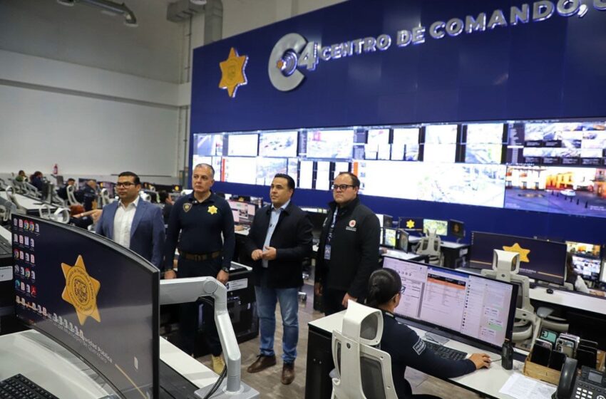  Desde el C4, Supervisan Operativo de Semana Santa en Querétaro