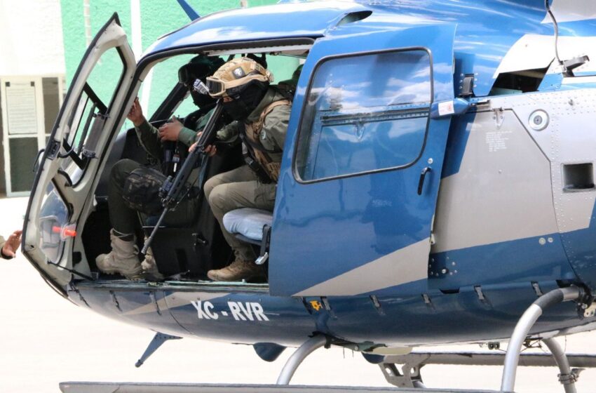  Gobierno realiza blindaje aéreo en regiones Altiplano, Media y Huasteca
