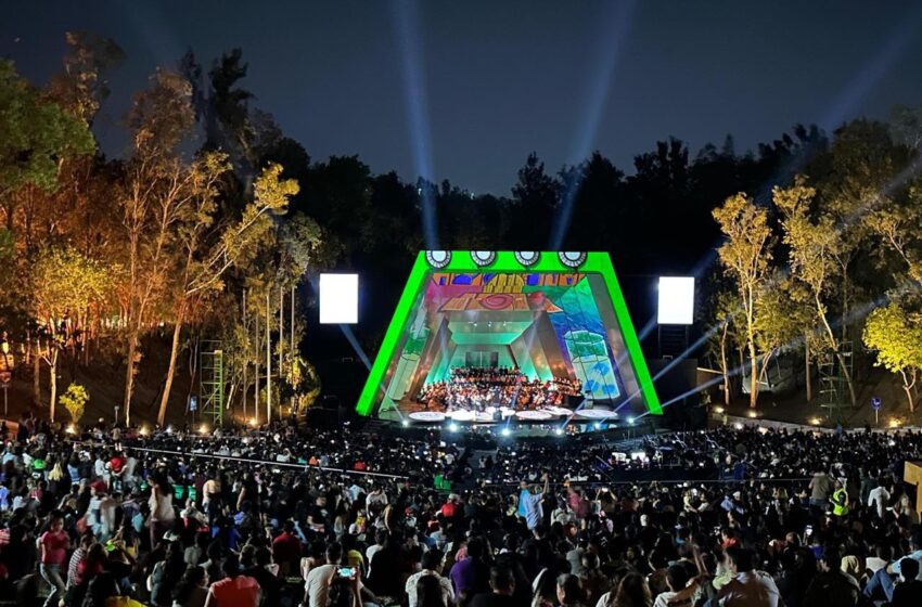  Éxito rotundo en el concierto “El Grillito Cantor” en el Parque Tangamanga I