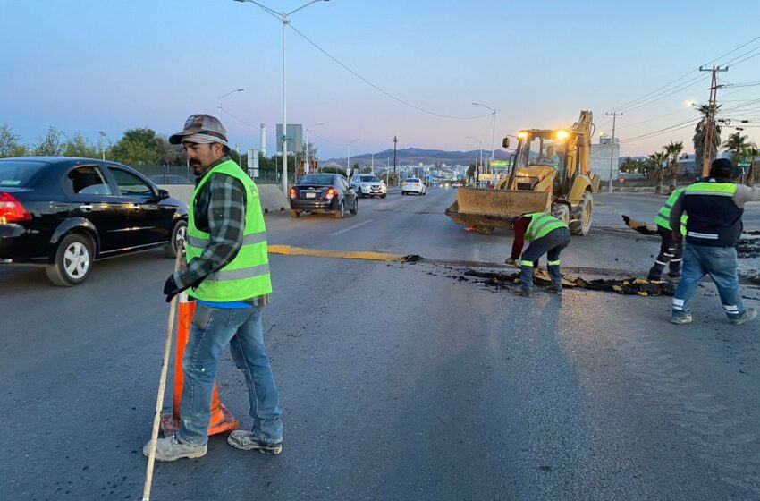  Topes irregulares en Circuito Potosí y Villa Magna son retirados para mejorar la vialidad