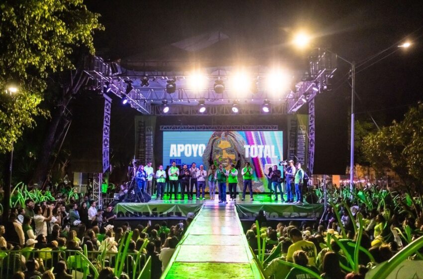  El Partido Verde Marca la Pauta en el Primer Mes de Campaña en San Luis Potosí
