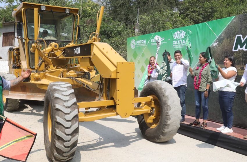  Inicia Modernización de Carretera en Xilitla con Inversión de 38 Millones de Pesos para Impulsar la Región Huasteca