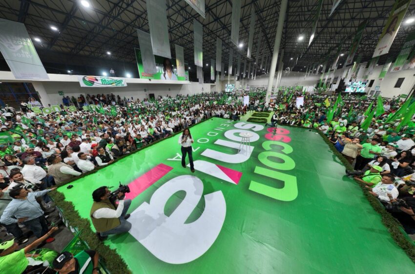  Sonia Mendoza convoca a 20 mil potosinos en su primer evento de campaña“Trabajaremos para devolverle a San Luis su dignidad y gallardía”