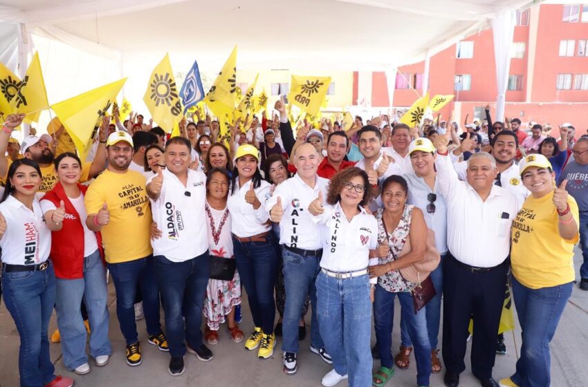  Priistas de San Luis Potosí unen fuerzas con Enrique Galindo y candidatos de la Coalición Fuerza y Corazón