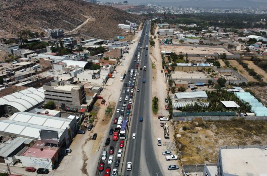  Gobierno Estatal arranca construcción de puente vehicular en Circuito Potosí y Coronel Romero