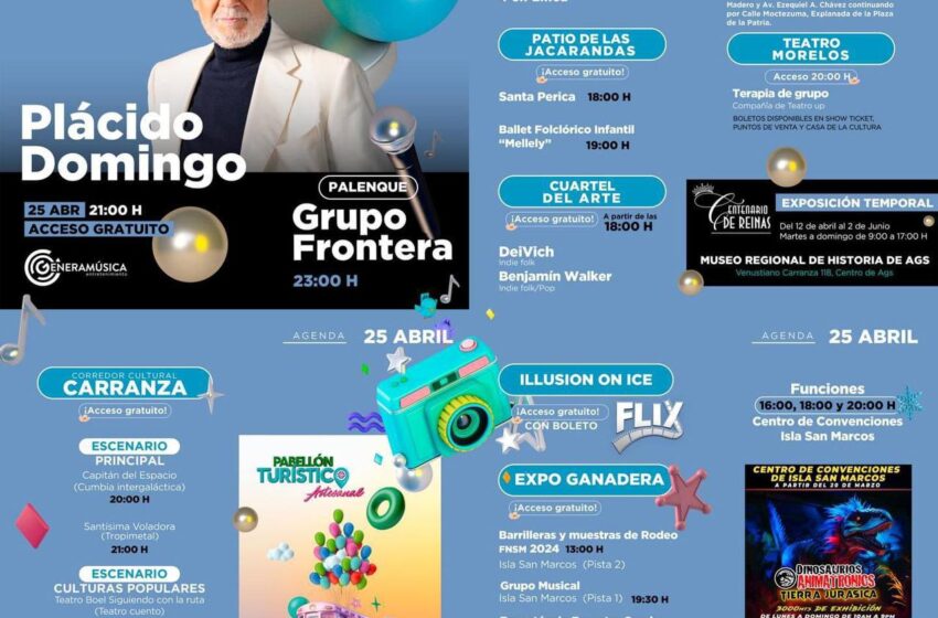  Feria Nacional de San Marcos 2024 en #Aguascalientes ofrece actividades y eventos