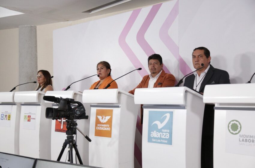  Matehuala fue sede del primer debate distrital organizado por CEEPAC