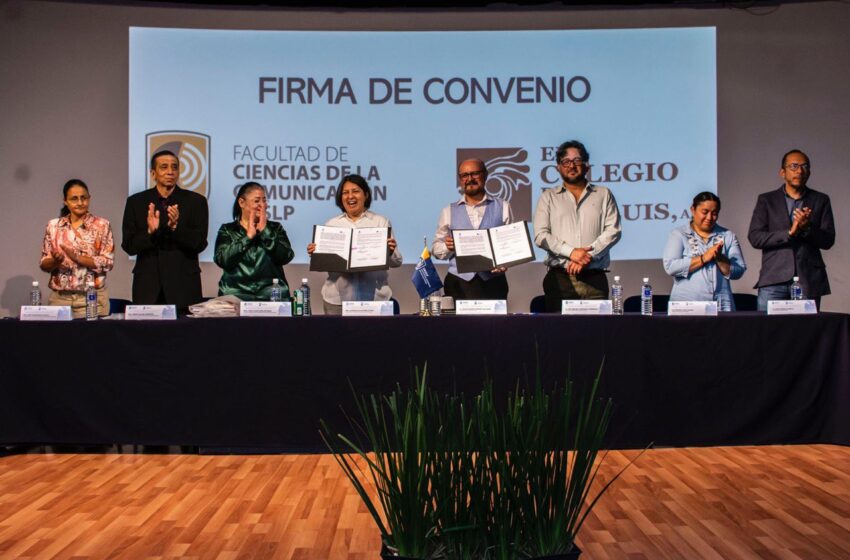  Firma histórica de convenio entre la FCC-UASLP y El Colegio de San Luis A.C. impulsa la preservación de la memoria audiovisual de San Luis Potosí