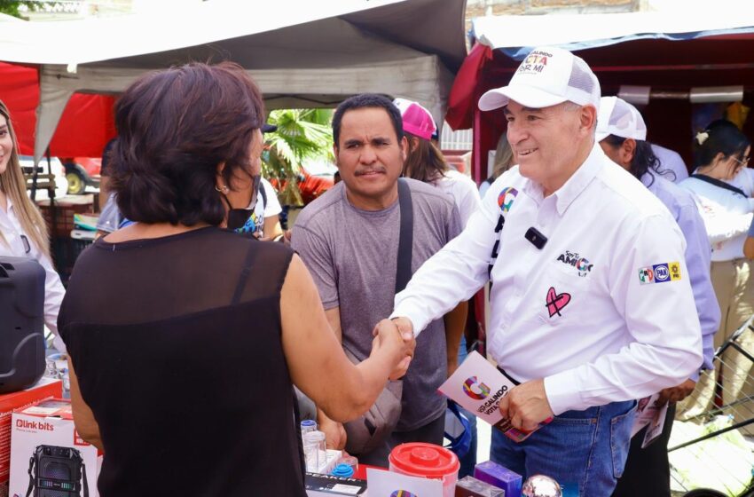  Enrique Galindo busca la reelección para continuar mejorando los servicios públicos en San Luis Potosí