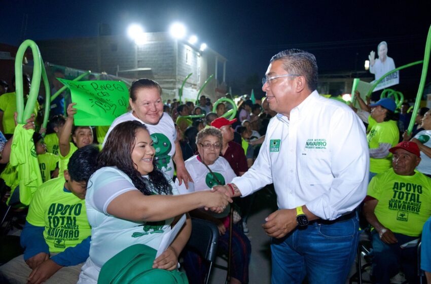  Juan Manuel Navarro fortalecerá y ampliará programas sociales para beneficiar a Soledad