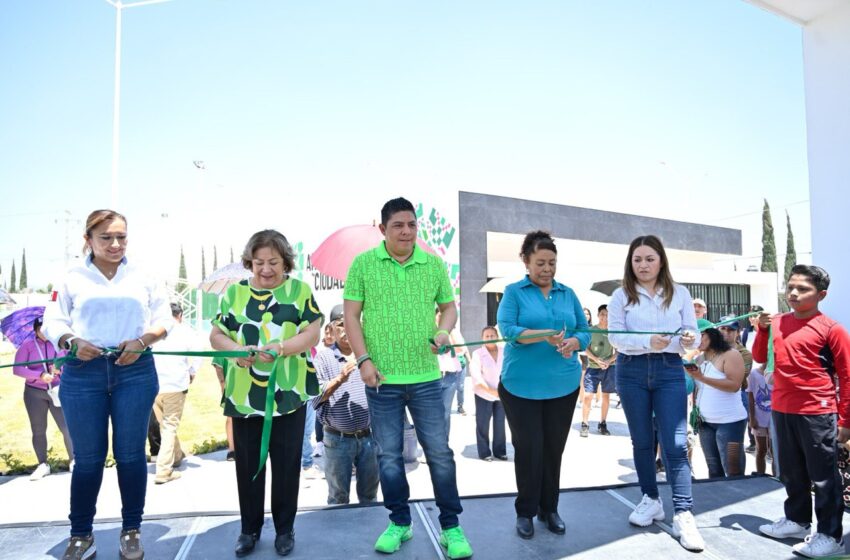  Nuevo Espacio Recreativo y Deportivo Fortalece la Comunidad en Soledad de Graciano Sánchez