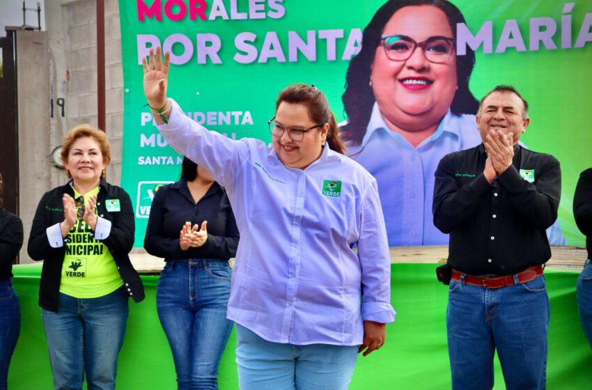 Arcelia Morales mantiene su compromiso con Santa María del Río a pesar de los ataques