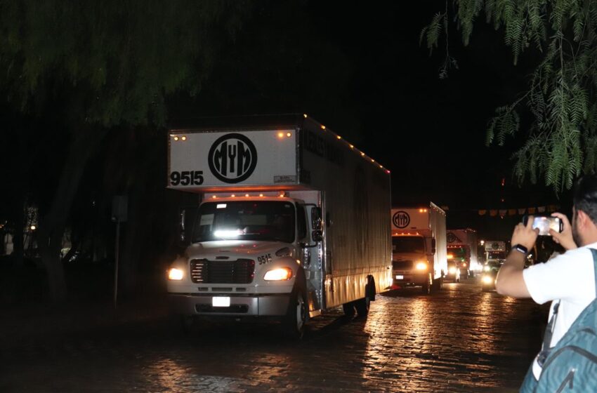  Material electoral llega a San Luis Potosí para las elecciones del 2 de junio