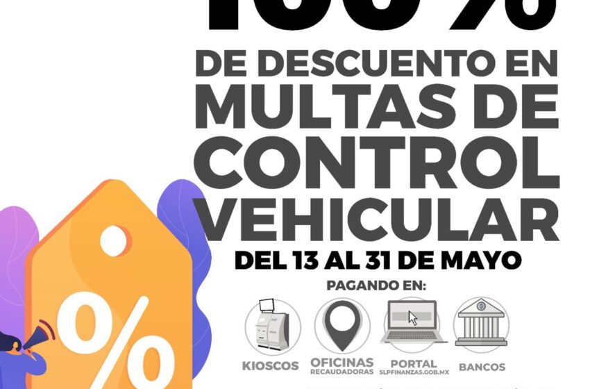  Gobierno Estatal lanza campaña de descuentos en trámites vehiculares